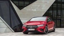 Горячая продажа электромобиля Mercedes-Benz EQE AMG 43 4MATIC 90.6kwh батарея 450 км дальность с 350kw/476P.s мотора