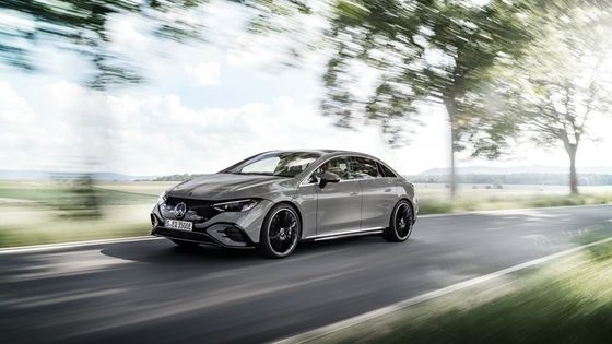 Новый внедорожник 609 км длинного радиуса действия электромобиль Mercedes-Benz EQE 500 w350kw/408P.s мощность двигателя 5.1s ускорение 0-100 км/ч