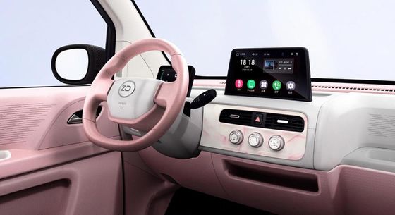 Многоцветные варианты Mini Ev Cars Zhido Rainbow с CLTP 205km 17,13/17,3 кВтч батарея для 20&30кВт мощности