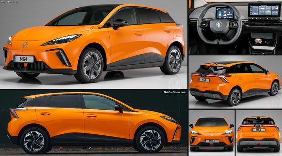 Сертификация EURO EC&WVTA Чистое электрическое транспортное средство MG4 EV Чистое электрическое транспортное средство с крутящим моментом 250N.m