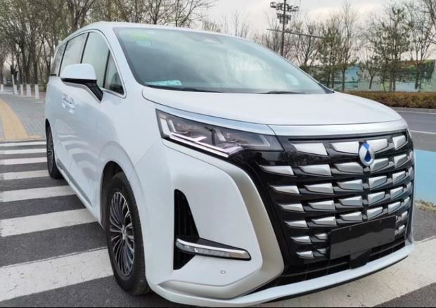 Denza D9 затыкает в гибридном двигателе 139HP 180km/H привода MPV 1.5T колеса электротранспорта 4