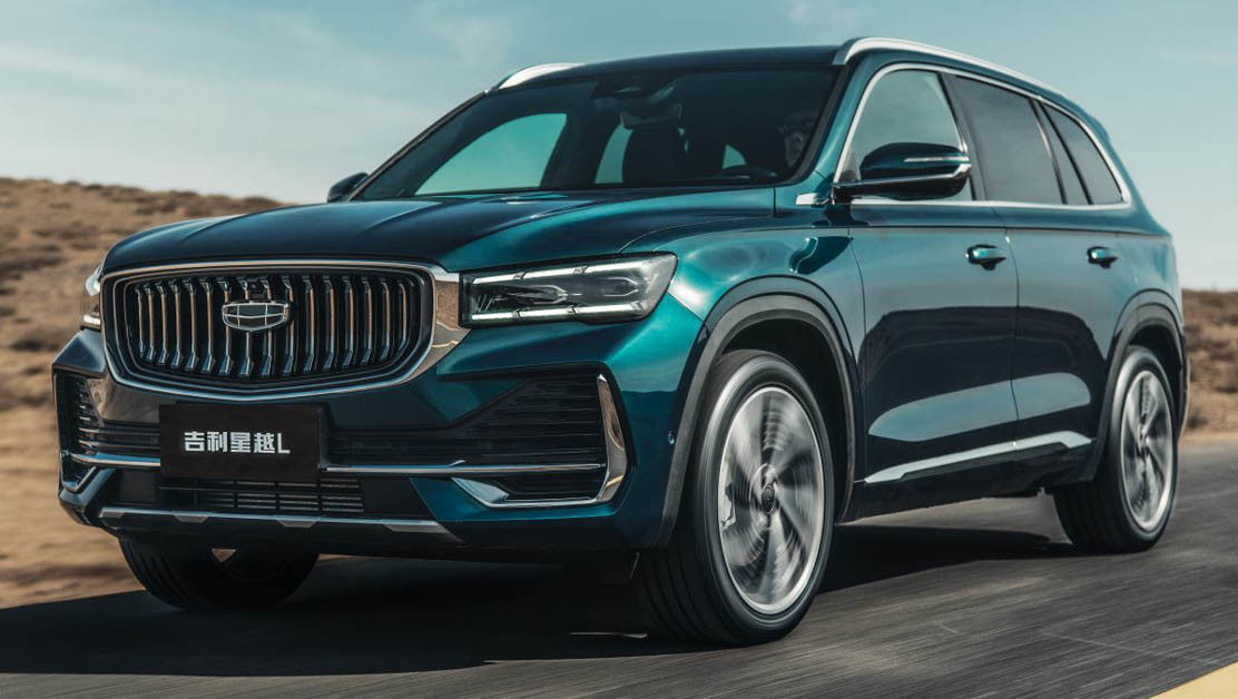 Geely Xingyue l электротранспорты AWD PHEV SUV вышло приводу электрический автомобиль 215km/h