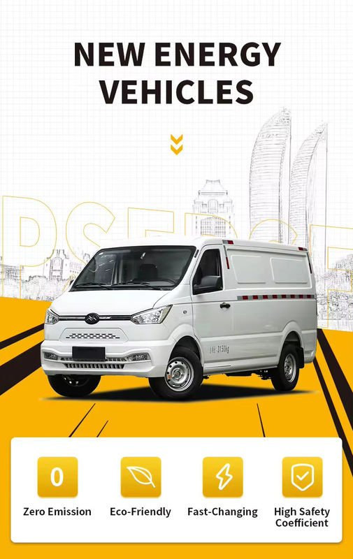 2024 Новый Vanvoiture Electrique Новые энергетические транспортные средства Carros Электрический грузовик Mini New Gonow Shuailing 260 км 60кВ