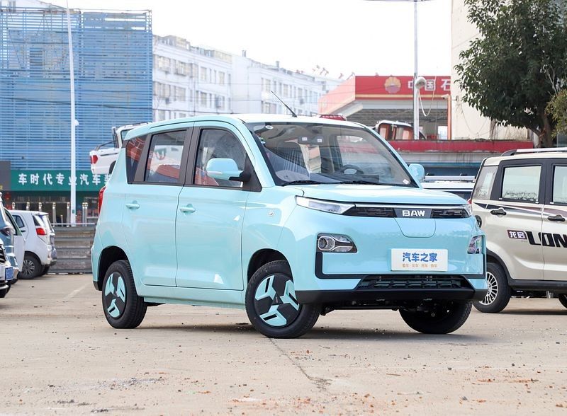 Baic Yuanbao 4-местный мини-электрический автомобиль Новая энергия транспортное средство 120 км CLTC диапазон